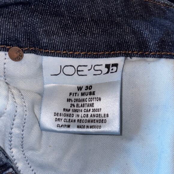 Joe’s Jeans - Muse Women’s Jeans Blue Wide Leg Five Pockets, Size 30 - Picture 5 of 7